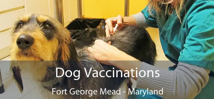 Dog Vaccinations Fort George Mead - Maryland