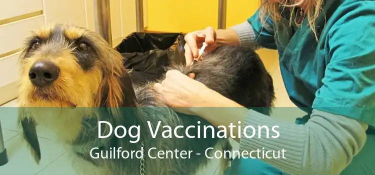 Dog Vaccinations Guilford Center - Connecticut